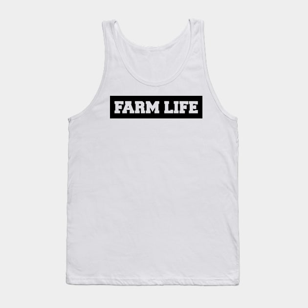 Tom Pemberton Merch Farm Life Tank Top by Williamjmahoney